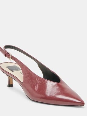DOLCE VITA Alenna slingbacks in Oxblood size 10 NWT